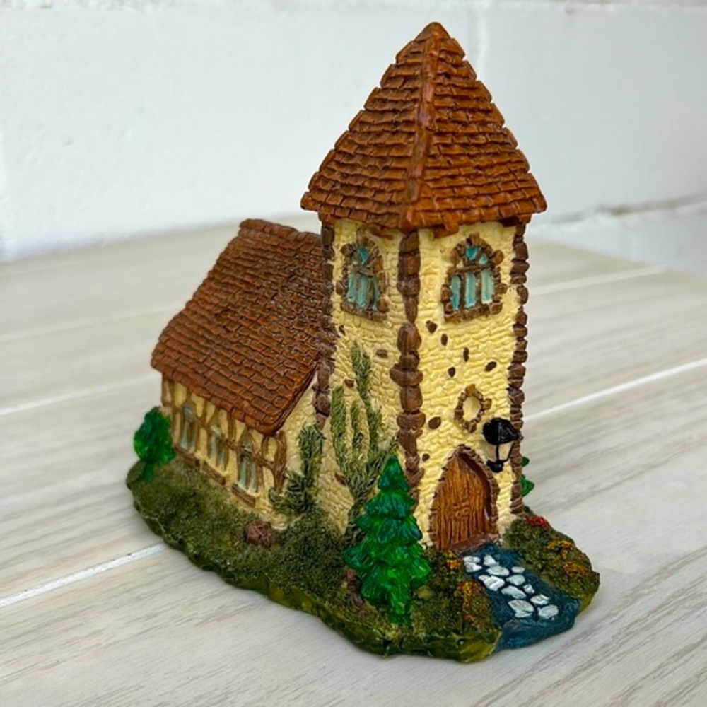 Department 56 🎄 Vintage 1987 Dickens Village Church Holiday Miniatures Steeple